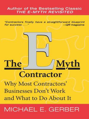 cover image of The E-Myth Contractor